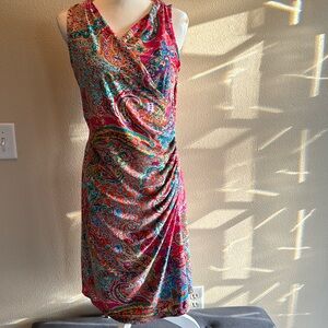 Lauren Ralph Lauren sleeveless dress size L soft stretchy
